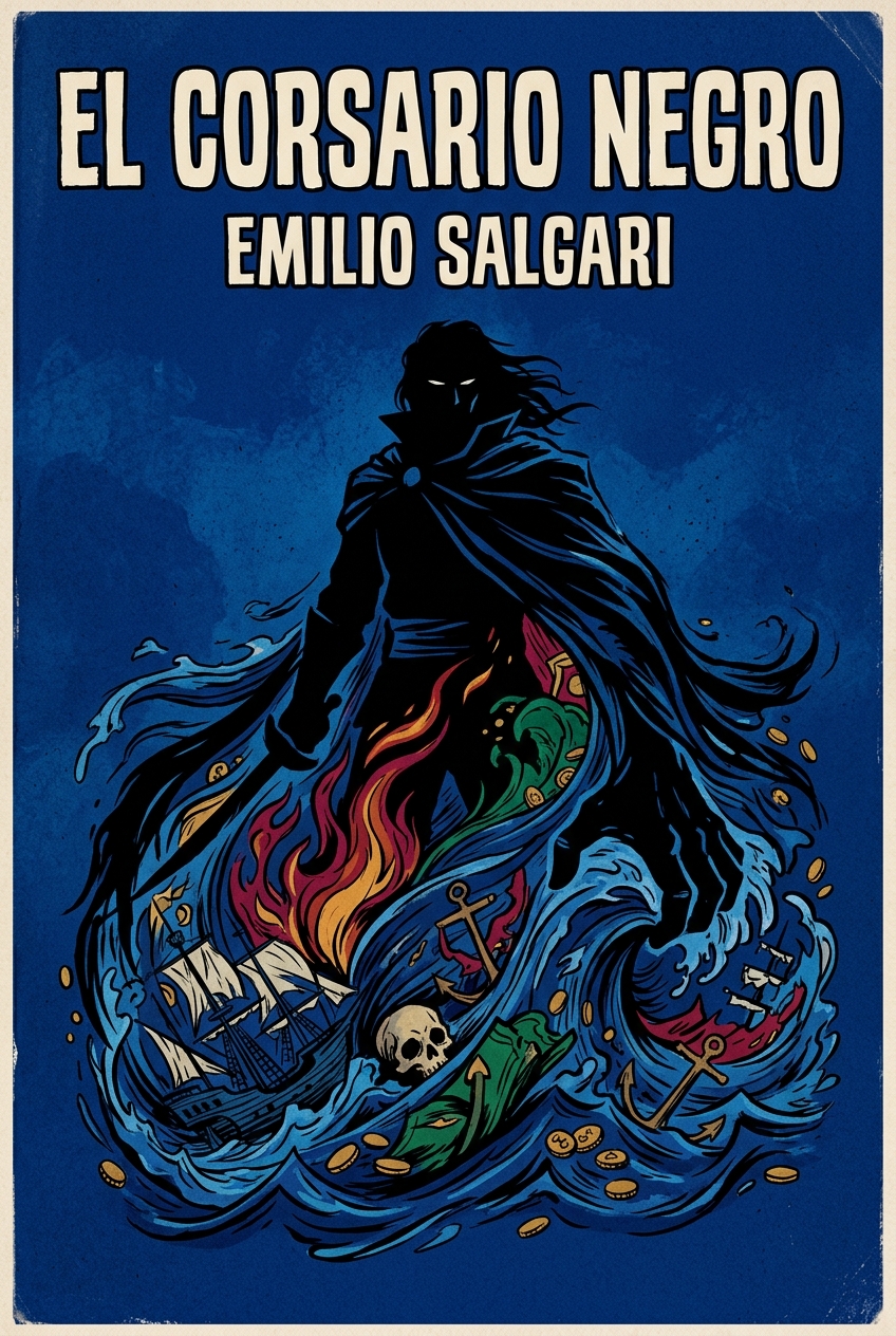 Portada de El corsario negro